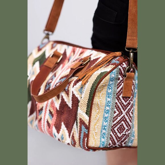 Eloise Boho Handwoven Bag - Picture 9 of 13